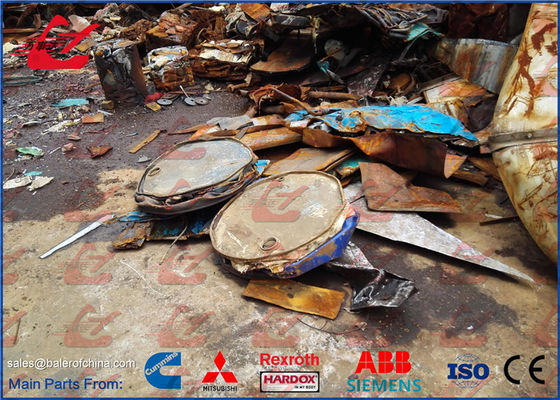 購入 油圧金属のバケツの出版物の梱包機のドラム出版物機械1150 x 1500 x 2950mmのサイズ online manufacture