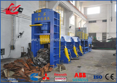 品質  Customized Waste Car Metal Shear Baler For Waste Car Recycling Yards 5000mm Length Press Chamber 工場