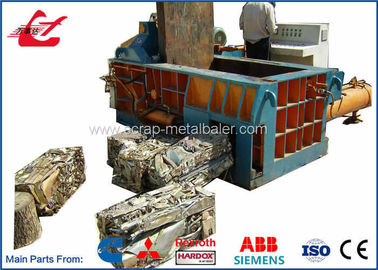 品質  PLC Automatic Control Aluminum Can Compactor Machine , Scrap Steel Baler Machines 6500KG 工場