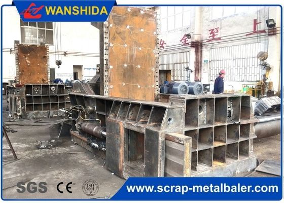 購入 Industrial Scrap Metal Baler with Total Power 60KW and Machine Size 2800X1600X1800 mm for Efficient Baling online manufacture