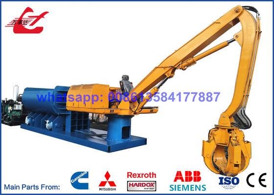 購入 金属の梱包機をPLCの制御システム装置とのリサイクルするWANSHIDAの屑鉄3m Chamer online manufacture