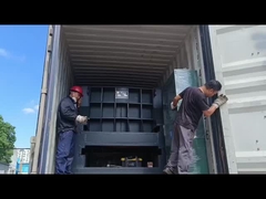 鉄鋼切削リサイクル工場用水平コンテナスクラップ金属シール