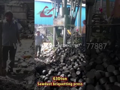 WANSHIDA金属チップ/アルミニウム/銅/銅/鋳鉄の割れ目のためのスクラップブリケッティングプレスマシン