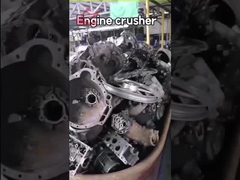 PSJ-1250 廃棄物 スクラップ エンジン シェル クラッシャー コンパクター ディーゼル エンジン 電源