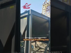 1250トン鋼削りくずチップアルミニウム鋳鉄金属おがくずブリケッティングプレス機