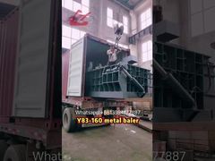 Y83-160 油圧金属プレス機：スクラップ利益を最大化