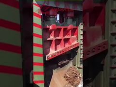 500トンガントリーシャー油圧金属せん断機、スクラップ金属リサイクルヤード用